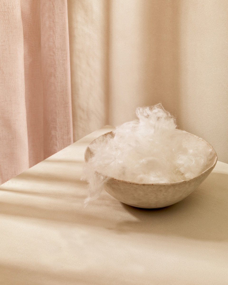 Bamboo and viscose, one of the materials that go into the vegan bed