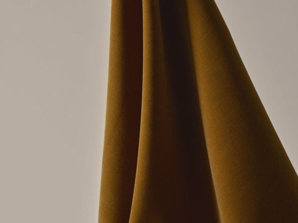 Velvet fabric detail