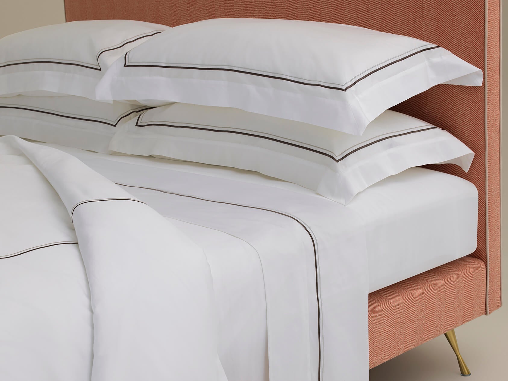Linen Set Percale - 500 Oxford charcoal cording V2