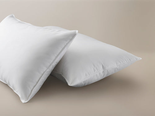 White Canadian Goose Down & Feather Pillow