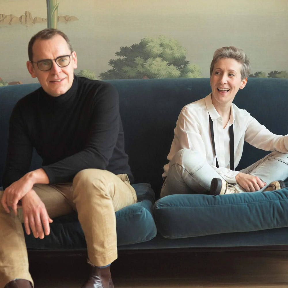 Two interior designers