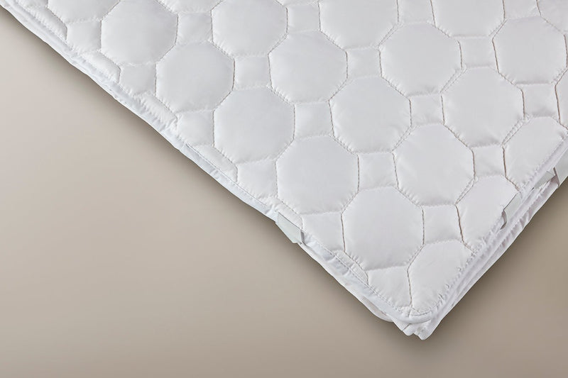 Mattress protector view from the angle
