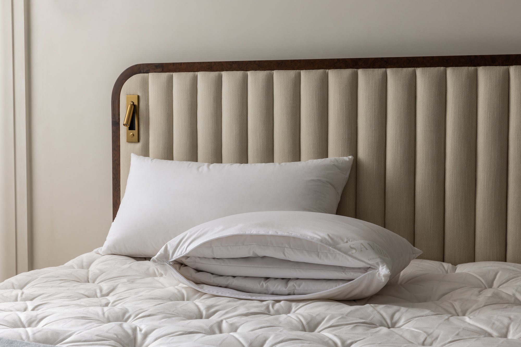 Multi-Tension White Masurian Goose Down Pillow