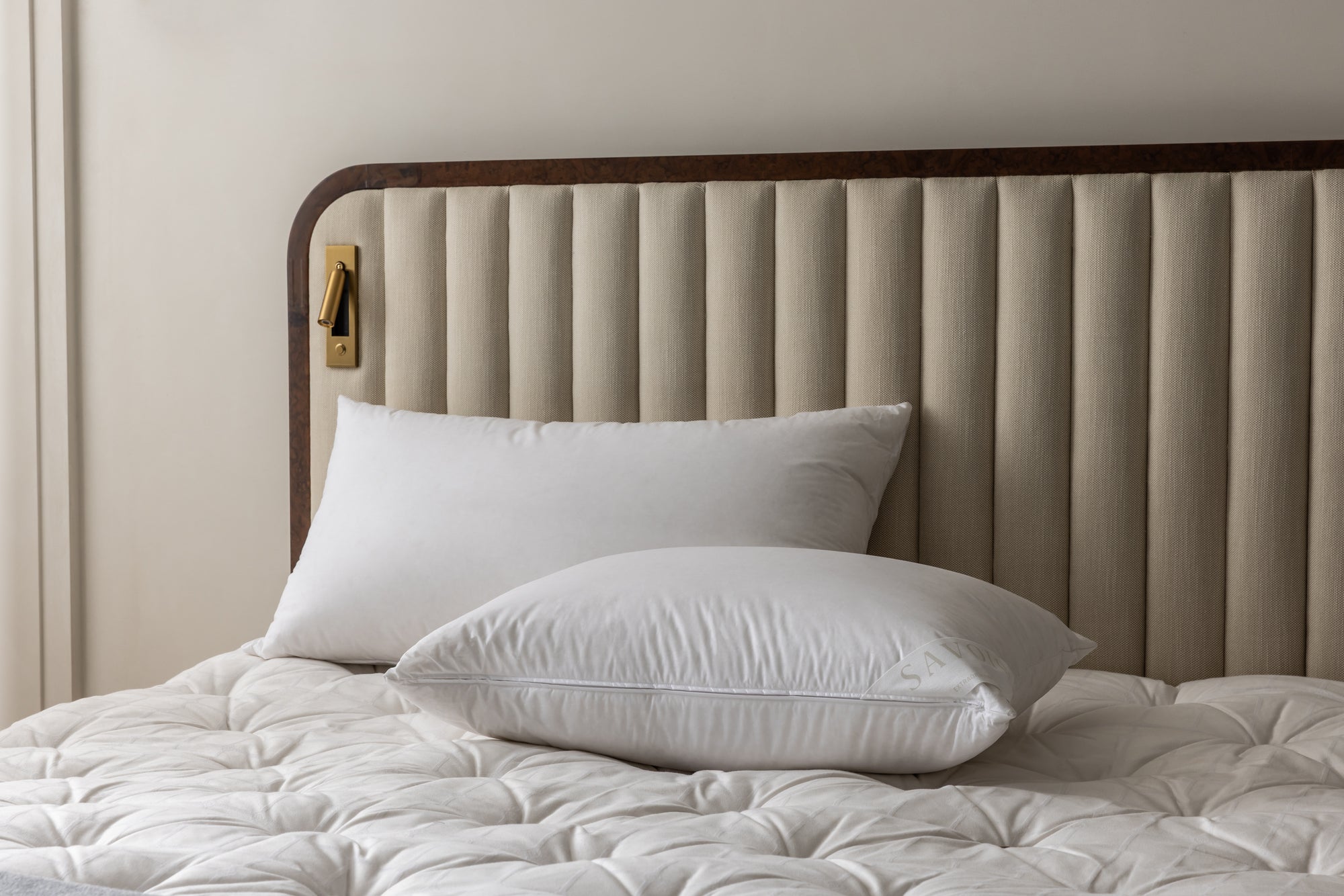 Multi-Tension White Masurian Goose Down Pillow