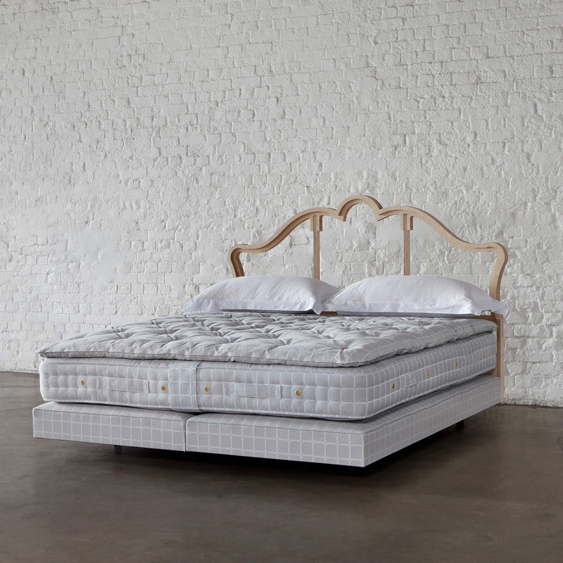 Side view of the Savoir vegan bed