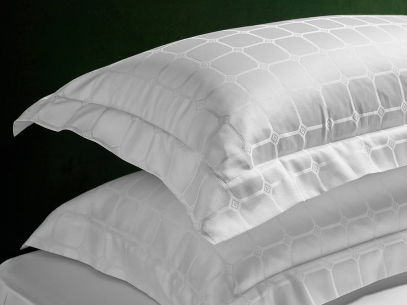 Savoir pillowcases with Trellis pattern
