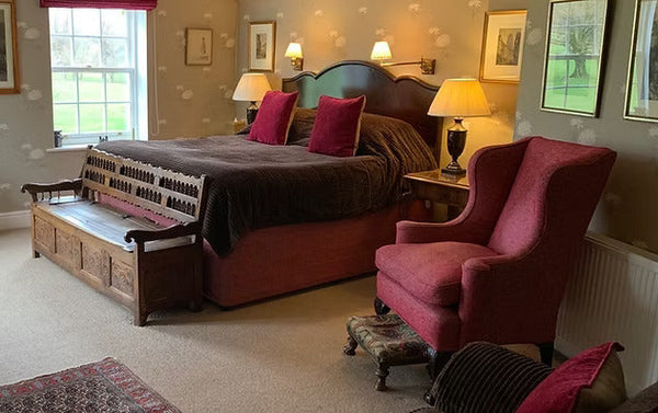 A room from the Inn at Whitewell hotel