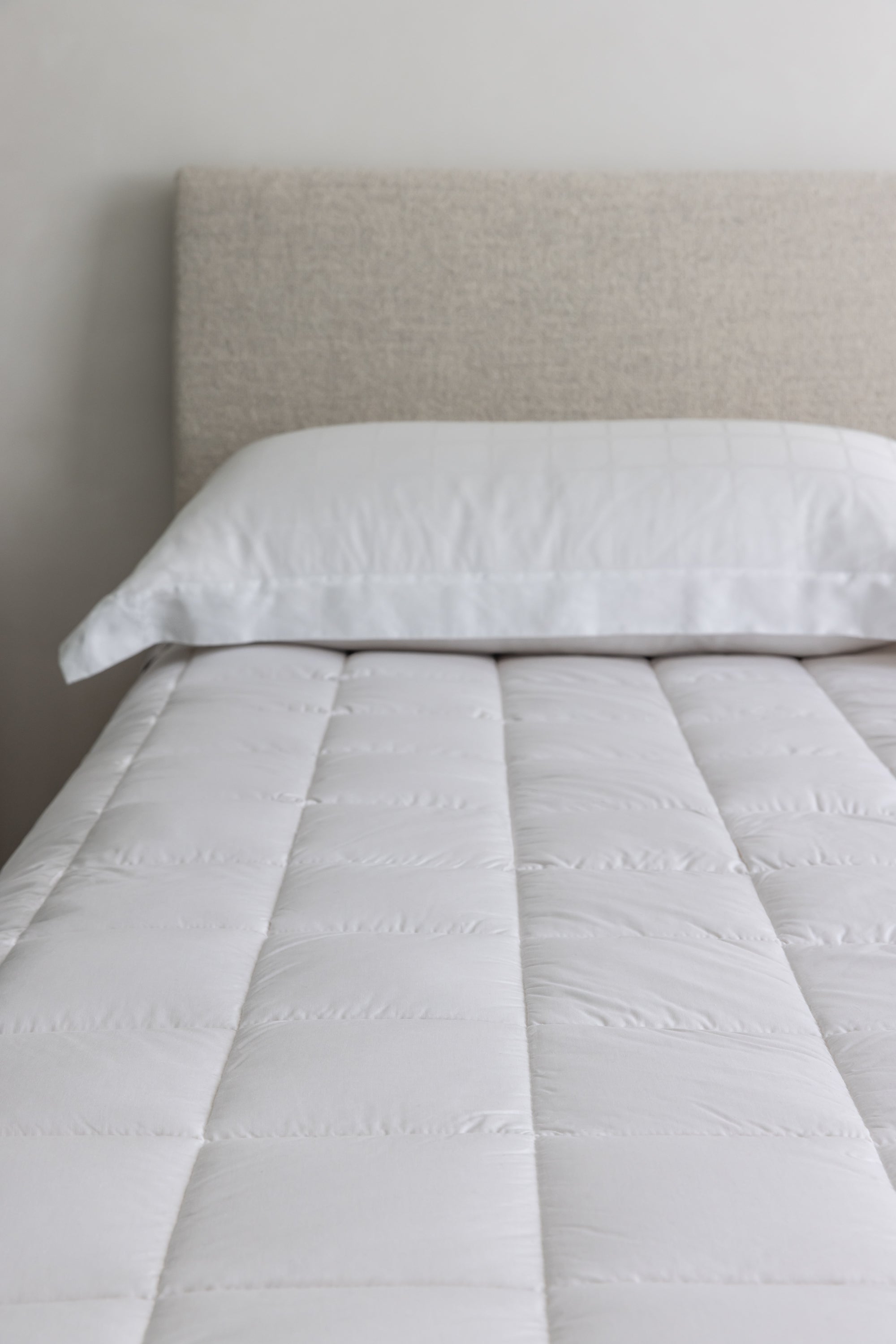 Protège-matelas en pure laine